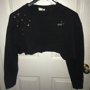 Vans cropped crew neck